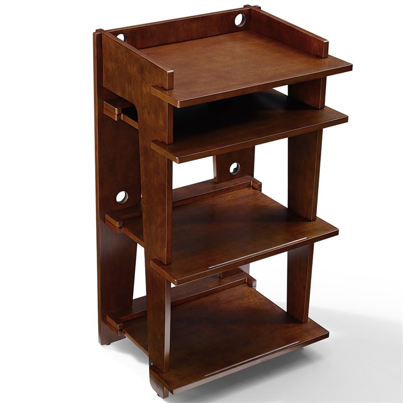 Crosley Furniture Soho Turntable Stand in Mahogany CF1112MA