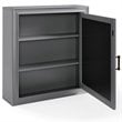 Crosley Tara Mirror Medicine Cabinet in Vintage Gray