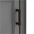 Crosley Furniture Tara Wood Classic Linen Cabinet in Vintage Gray