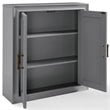 Crosley Furniture Tara Wood Medicine Cabinet in Vintage in Gray