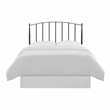 Crosley Furniture Whitney King Metal Spindle Headboard in Black