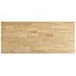 Crosley Furniture Natural Wood Top Kitchen Cart in Gray/Natural