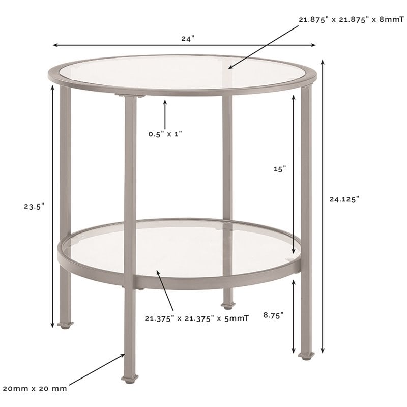 Crosley Furniture Aimee 24