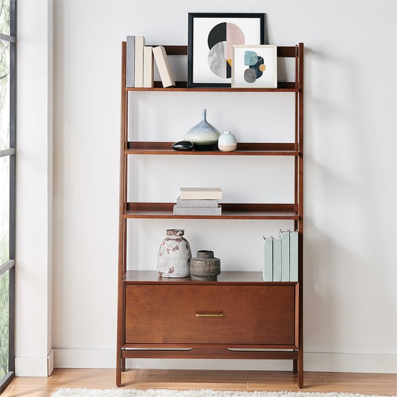 Wide etagere online bookcase