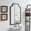 Crosley Furniture Aimee Decorative Metal Bathroom Mirror in Oil Rubbed Bronze