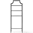 Crosley Furniture Aimee 3 Shelf Metal/Glass Spacesaver in Oil Rubbed Bronze