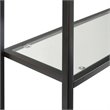 Crosley Furniture Aimee 3 Shelf Metal/Glass Spacesaver in Oil Rubbed Bronze