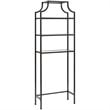 Crosley Furniture Aimee 3 Shelf Metal/Glass Spacesaver in Oil Rubbed Bronze