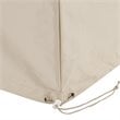 Crosley Furniture 4 Piece Patio Vinyl Loveseat Cover Set in Tan