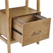 Crosley Furniture Landon 3Pc Wood Etagere Bookcase Set in Acorn Brown