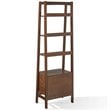 Crosley Furniture Landon 3 Piece Wood 4 Shelf Etagere Bookcase Set in Mahogany