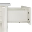 Crosley Furniture Cambridge Wood Granite Top Kitchen Island in White