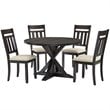 Crosley Furniture Hayden Wood 5 Piece 47