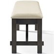 Crosley Furniture Hayden Wood 6 Piece Butterfly Leaf Trestle Dining Set in Slate