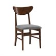 Crosley Furniture Landon Wood Dining Chairs in Mahogany (Set of 2)