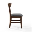 Crosley Furniture Landon Wood Dining Chairs in Mahogany (Set of 2)