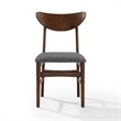 Crosley Furniture Landon Wood Dining Chairs in Mahogany (Set of 2)