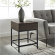 Crosley Jacobsen 1 Drawer End Table in Brown Ash
