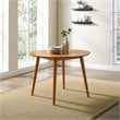Crosley Furniture Landon Wood Round Dining Table in Acorn Natural