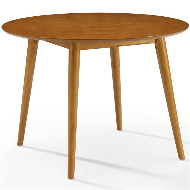 Crosley Furniture Landon Wood Round Dining Table in Acorn Natural