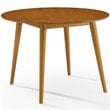 Crosley Furniture Landon Wood Round Dining Table in Acorn Natural