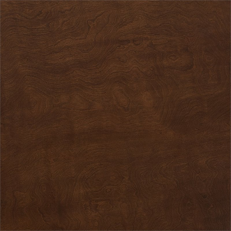 Crosley Furniture Landon 5 Piece Wood Round Dining Set in Mahogany
