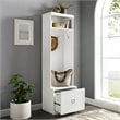 Crosley Furniture Harper Particle Board Wood Hall Tree in White