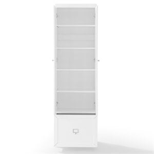 Crosley Furniture Harper Wood Convertible Pantry Closet in White