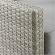 Crosley Furniture Capella Outdoor Wicker / Rattan 2 Piece Chair Set in Gray