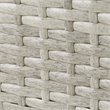 Crosley Furniture Capella Outdoor Wicker / Rattan 2 Piece Chair Set in Gray