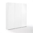 Crosley Furniture Harper 3 Piece MDF Wood Entryway Set in White