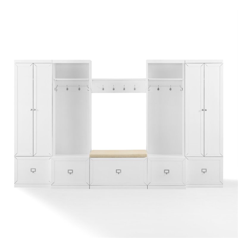 Crosley Harper 6pc Entryway Set - White