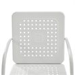 Crosley Furniture Bates 5 Piece Metal Outdoor Dining Set in White Gloss