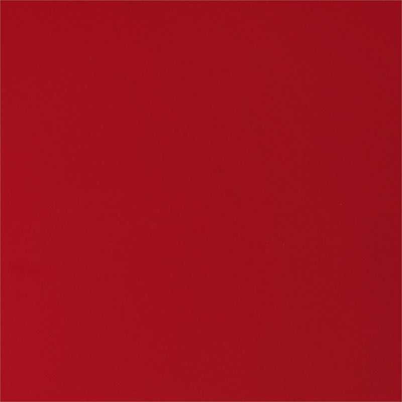 Crosley Furniture Griffith 3 Piece Metal Outdoor Rocking Chair Set in Bright Red