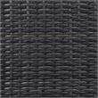 Crosley Beaufort 5 Piece Outdoor Wicker Chair Set with Fire Table in Mist