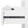 Crosley Furniture Shoreline Coastal Wood Pantry in Distressed White/Black