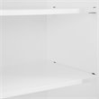 Crosley Furniture Shoreline Coastal Wood Pantry in Distressed White/Black