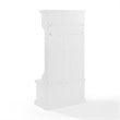 Crosley Furniture Shoreline Coastal MDF Wood Hall Tree in White