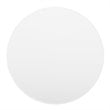 Crosley Furniture Griffith Retro Metal Outdoor Bistro Table in White Satin