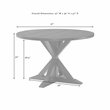 Crosley Furniture Hayden 5-piece Round Metal Dining Set in Matte Black