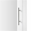 Crosley Furniture Savannah MDF Wood Mirrored Wall Cabinet in White