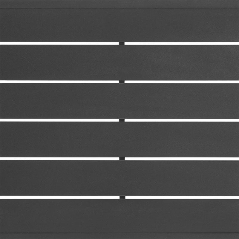 Crosley Furniture Dover 4-Pc Patio Loveseat Set in Heathered Charcoal Gray