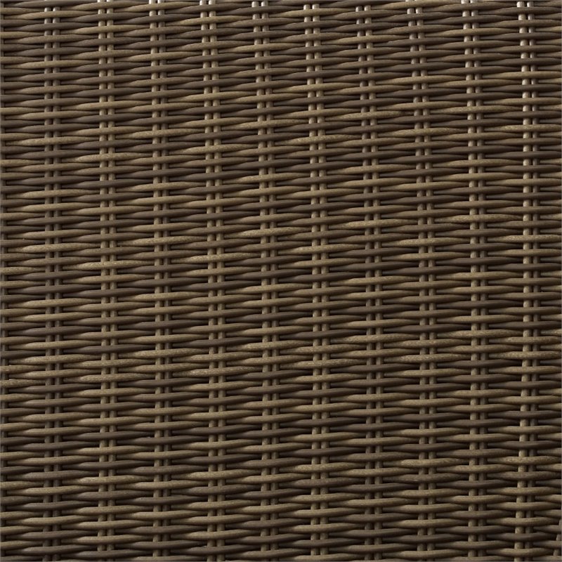 Crosley Furniture Bradenton Wicker / Rattan Patio Armchair in Brown (Set of 2)