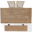 Crosley Furniture Joanna 4-Piece Modern Wood Dining Set in Rustic Brown/Cream