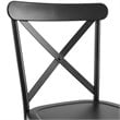 Crosley Furniture Joanna 6 Piece Modern Wood Dining Set in Rustic Brown/Black