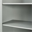 Crosley Furniture Savannah Transitional Tall Wood Pantry in Gray (Set of 2)