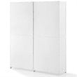 Crosley Furniture Savannah Transitional Tall Wood Pantry in White (Set of 2)