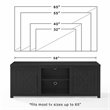 Crosley Furniture Gordon Modern Wood TV stand for TVs up to 58