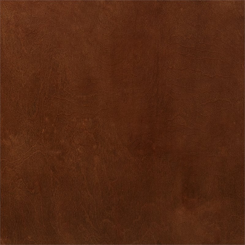 Crosley Furniture Everett 2 Large Cabinets Modern Wood Sideboard in Mahogany