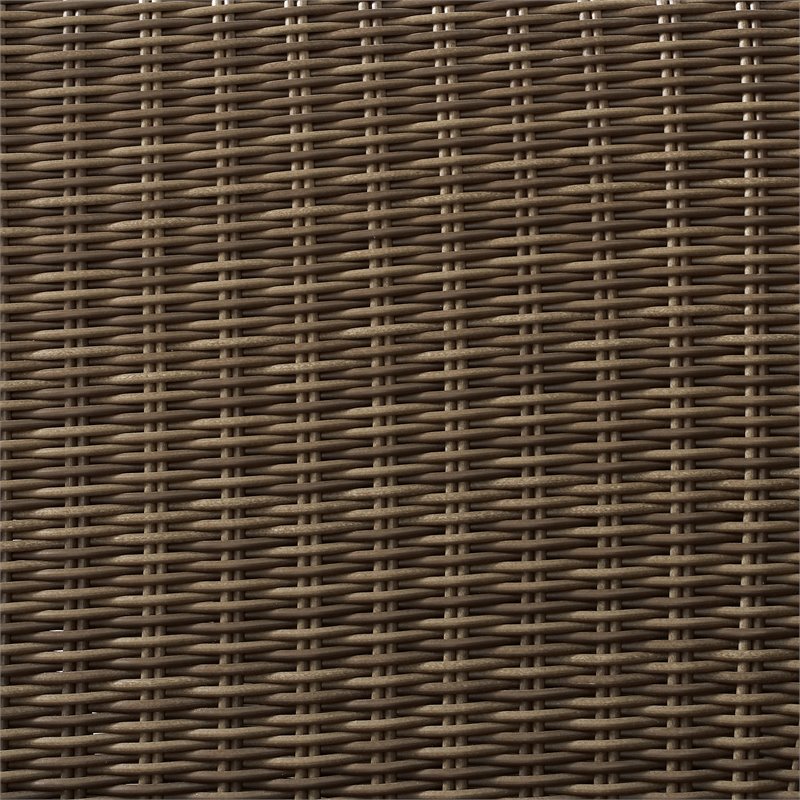 Crosley Furniture Bradenton 5PC Metal Conversation Set with Armchairs in Red